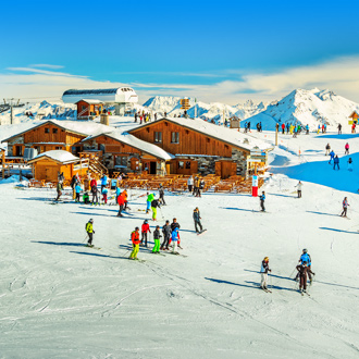 Les Trois Vallees, skigebied in Frankrijk
