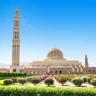 Grand Mosque in Muscat Oman