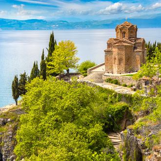 Jovan Kaneo kerk in Ohrid, Macedonie