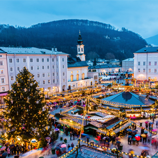 Kerstmarkt in Salzburg