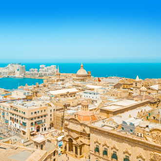 Foto-van-de-hoofdstad-van-Malta-Valletta