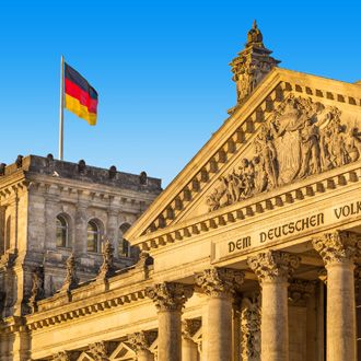 Reichstag in Berlijn, Duitsland