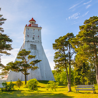Vuurtoren Kopu Lighthouse in Hiiumaa in Estland
