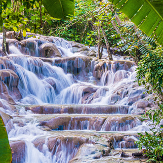 Dunns Watervallen in Ocho Rios, Jamaica