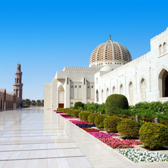 Grand Sultan Qaboos moskee in Oman
