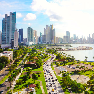 <p>Skyline Panama City</p>