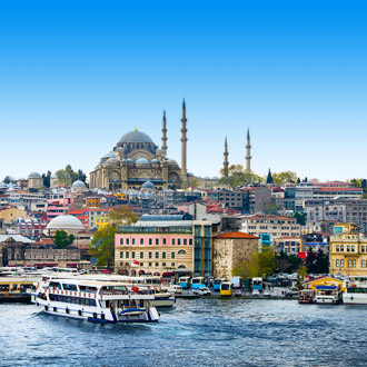 Foto van Istanbul de hoofdstad van Turkije