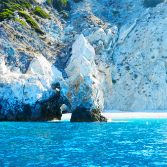 Het mooiste strand van Skiathos, Lalaria Beach, in Griekenland