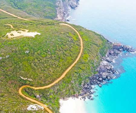 <p>Luchtfoto van West-Kaap</p>