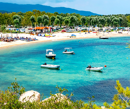 <p>Platanitsi beach in Sithonia</p>