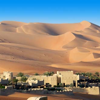 Woestijn in Abu Dhabi