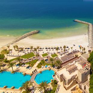 Strand van Ajman, Verenigde Arabische Emiraten