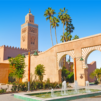 Koutoubia moskee in Marrakech, Marokko