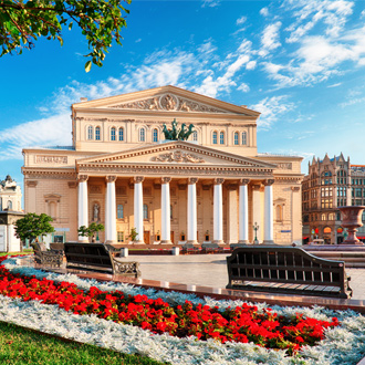 Het Bolsjojtheater in Moskou