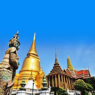 Wat Phra Keaw tempel Gouden tempel Bangkok Thailand