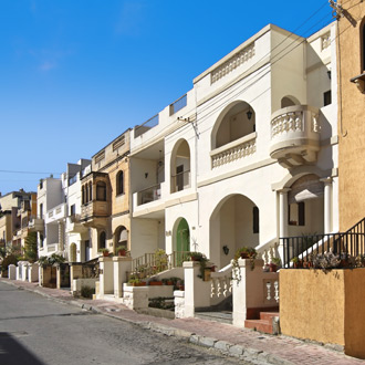 Malta Bugibba foto van huisjes