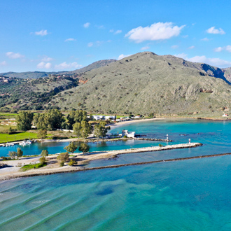 Uitzicht-landschap-Georgioupolis-Kreta-Griekenland