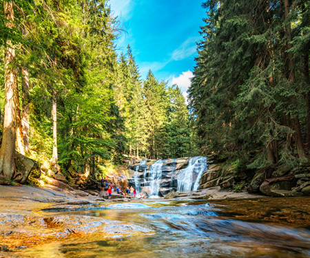 <p>Mumlava waterval Harrachov</p>