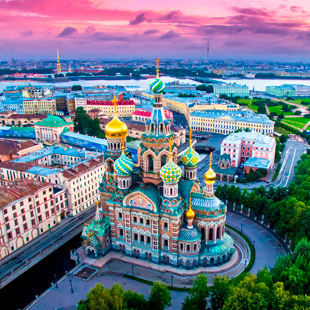 Kathedraal van de Verlosser op bloed Sint Petersburg