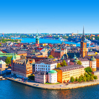 Oude stadshart van Stockholm