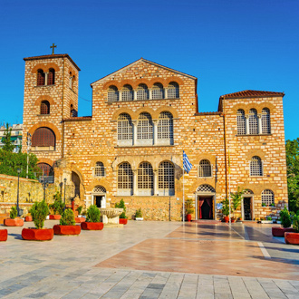 Kerk Agios Dimitrios in Thessaloniki, Griekenland