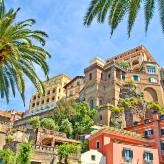 Kleurrijke hotels in Sorrento
