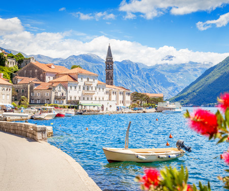 <p>Baai van Kotor in Montenegro</p>