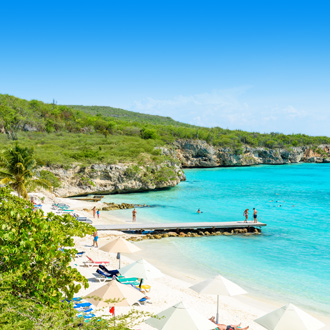 Porto Marie strand op Curacao
