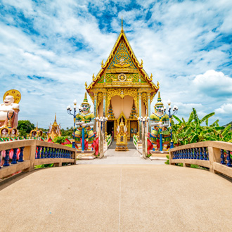 Wat Plai Laem, boeddistische Tempel in Koh Samui, Surat Thani, Thailand