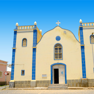 Santa Isabel kerk op Kaapverdië