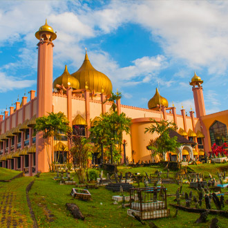 Moskee in Kuching Borneo