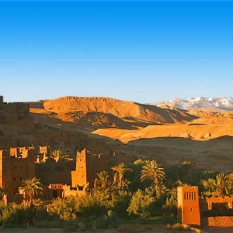 Woestijndorp Ait Benhaddou Ksar Kasbah Marokko