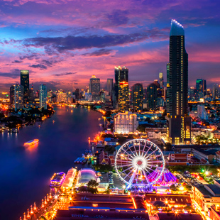 Stadsgezicht Bangkok