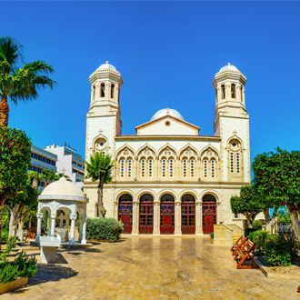 Kathedraal in Aya Napa, Limasol, Cyprus