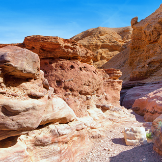De Red Canyon in Eilat