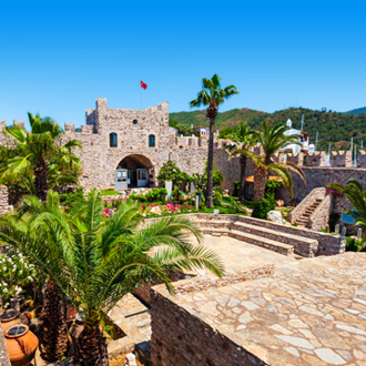 Het kasteel van Marmaris in Turkije