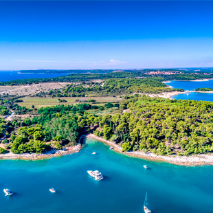 Adriatische zee Istrië