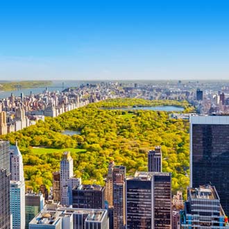 Luchtfoto van Central Park in Manhattan, New York City