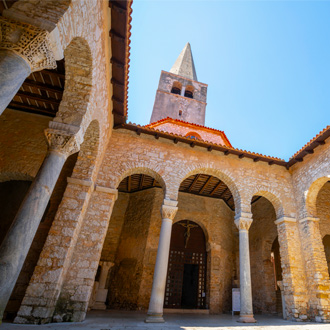 Euphrasian Basilica in Porec, Kroatië 