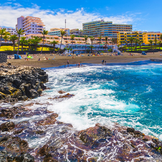 Hotels in Playa de la Arena met uitzicht op de zee en strand op Tenerife