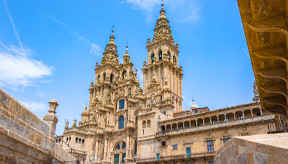 <p>Santiago de Compostela in Galicië<br></p>