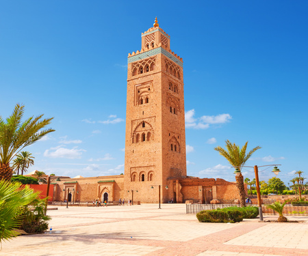 <p>Stad Marrakech in Marokko</p>