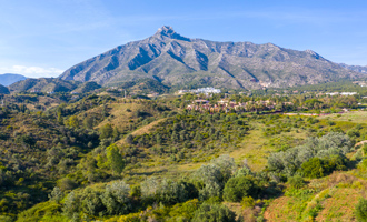 <p>Bergzicht in Marbella</p>