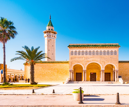 <p>Foto van Traditionele architectuur van de Bourgiba moskee</p>