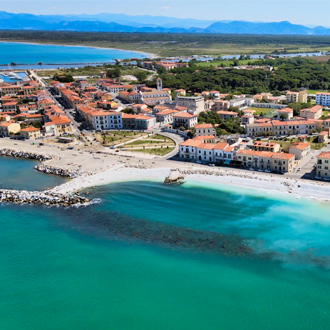 <p>Strand aan de Toscaanse Kust</p>