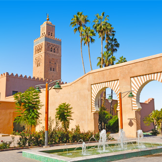 <p>Koutoubia Moskee in Marrakech</p>