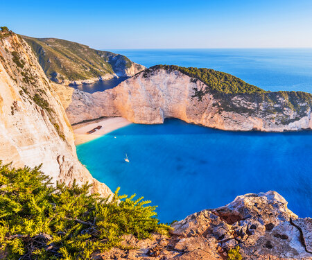 <p>Strand op Zakynthos</p>