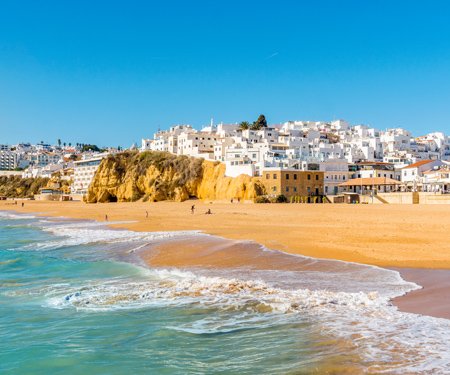 <p>Strand van Albufeira</p>