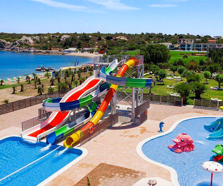 <p>Waterpark van hotel Irene Palace in Griekenland</p>