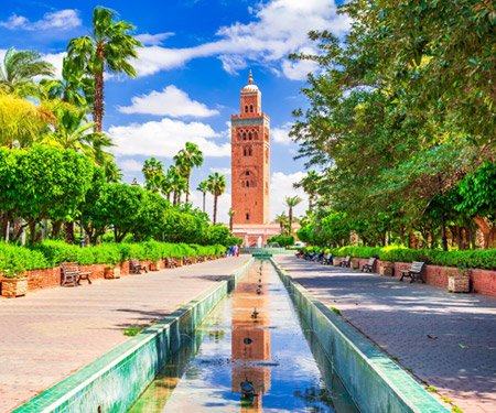 <p><span>Koutoubia Moskee in Marrakech</span></p>